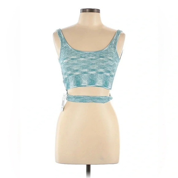 NWT L*Space Zephyr Top and Midi Skirt in Poolside Blue Size Large - Picture 6 of 7